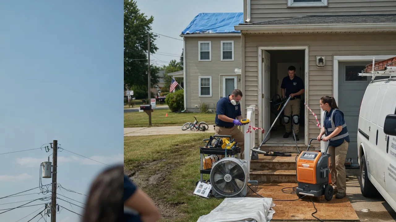 Water Damage Repair in Conway, PA near me